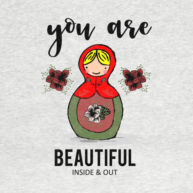 You are beautiful by TheTinyGraphics